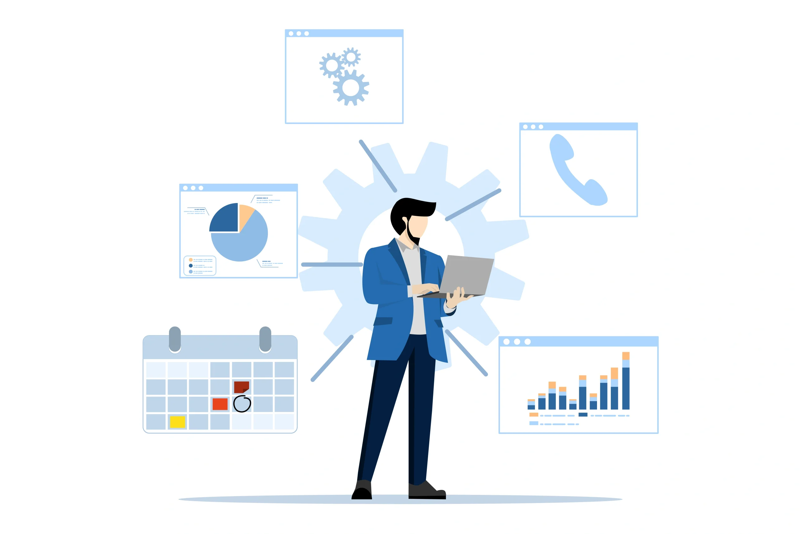 Cost of managing multiple business systems